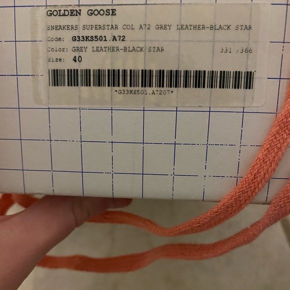 SALE Golden goose leather superstar sneakers - Picture 5 of 7